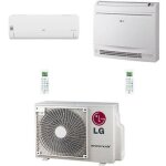 Climatiseur lg libero smart plus console r32 dual split inverter standard 9000 + 12000 btu avec certification ...