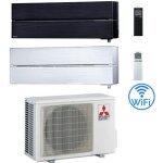 Climatiseur mitsubishi kirigamine style wifi r32 noir + blanc perle double split inverter 12000 + 12000 ... Climatiseur mitsubishi kirigamine style wifi r32 noir + blanc perle double split inverter 12000 + 12000 ...
