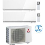 Climatiseur mitsubishi kirigamine zen wifi blanc double split inverter 12000 + 12000 btu avec u. e. mxz ... Climatiseur mitsubishi kirigamine zen wifi blanc double split inverter 12000 + 12000 btu avec u. e. mxz ...
