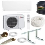 Climaconveniente - climatiseur mitsubishi avec kit d'installation 7 mtres ? mono - split 15000 btu ? ...