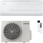 Climatiseur mono split rversible samsung cebu s2 a + + 15000 btu inverter wi - fi (f - ar15cb2)