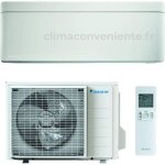 Climatiseur monosplit rversible daikin stylish a + + + 12000 btu / 3. 5 kw inverter wi - fi (ftxa35cw ...