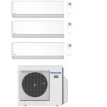 Climatiseur panasonic s�rie etherea blanc mat wifi r32 trial split inverter 9000 + 9000 + 12000 btu avec ...