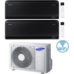 Climatiseur samsung windfree black r32 wifi dual split inverter 9000 + 12000 btu avec certification ue ... Climatiseur samsung windfree black r32 wifi dual split inverter 9000 + 12000 btu avec certification ue ...