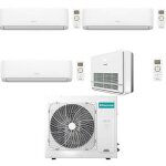 Climatiseur split + console hisense turbo r32 quadri split inverter 9000 + 9000 + 9000 + 12000 btu avec ... Climatiseur split + console hisense turbo r32 quadri split inverter 9000 + 9000 + 9000 + 12000 btu avec ...