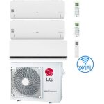 Climatiseur split double onduleur lg libero smart + dualcool deluxe r32 wifi trial 7000 + 9000 + 12000 ...