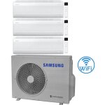 Climatiseur split inverter samsung windfree avant s2 r32 wi - fi d'essai 7000 + 7000 + 9000 btu avec ...