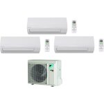 Daikin - climatiseur tri split 3mxf68a + 1 unit rversible ctxf35c + 2 units rversible ctxf20c r32 ...