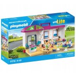 Clinique v�t�rinaire mobile playmobil 71715