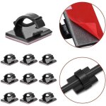 Clips adhsifs rglables pour cbles  fibre optique, supports de cbles et de fils pour la maison ou ...