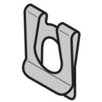 H�rmann ? clip de blocage sl 14mm ? maintien s�curis� pour portails ? usage professionnel ? durabilit� ...