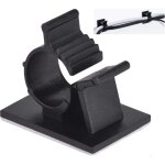 Clips de cable adhesif reglable pour gestion de cable a fibre optique, attache fil et le cordon dans ...