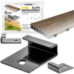 Clips de montage de démarrage pour lames de terrasse 10 pièces Clips de montage de démarrage pour lames de terrasse 10 pièces