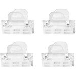 Clips de sac pour le stockage des aliments - 4 clips de stockage de collations clips de rangement portables ...