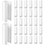 Clips de serre, 32pcs 3 / 4 pouces clips de jardin, pinces serre en plastique pour tuyaux en pvc, couvertures ...