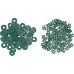 Clips torsadés pour serre, 100 pièces, clips de fixation d'ombrage en plastique avec rondelles pour isolation ... Clips torsadés pour serre, 100 pièces, clips de fixation d'ombrage en plastique avec rondelles pour isolation ...