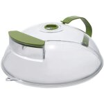 Cloche de cuisine transparente pour micro - ondes couvercle alimentaire arrondi de conservation fourniture ...