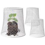 Cloches de jardin, chapeaux pour plantes, cage de protection des plantes avec 10 piquets de jardin prot�ge ...