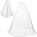 Cloches à salade, lot de 10, protection contre gel et nuisibles, 22 x 19 x 19 cm, en plastique, transparentes ... Cloches à salade, lot de 10, protection contre gel et nuisibles, 22 x 19 x 19 cm, en plastique, transparentes ...