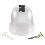 Cloches � salades plastique - lot de 6 -