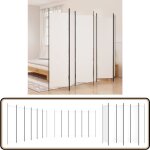 Vidaxl - cloison de séparation 6 panneaux blanc 300x200 cm tissu - cloison de séparation - Écran de confidenti ... Vidaxl - cloison de séparation 6 panneaux blanc 300x200 cm tissu - cloison de séparation - Écran de confidenti ...