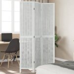 Design in - cloison de séparation paravent séparateur pliable 3 panneaux blanc bois de paulownia massif ... Design in - cloison de séparation paravent séparateur pliable 3 panneaux blanc bois de paulownia massif ...