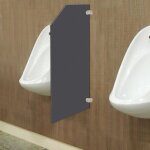 Cloison d'urinoir - paroi pubienne - cloison de toilettes - brise - vue - urinoir mural - cloison de ...