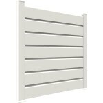 Closea kit départ clôture pvc blanc ? lg : 1m50 x ht : 1m30 Closea kit départ clôture pvc blanc ? lg : 1m50 x ht : 1m30