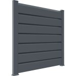Closea kit extension clôture pvc gris ? lg : 1m50 x ht : 1m30 Closea kit extension clôture pvc gris ? lg : 1m50 x ht : 1m30