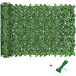 Cl�ture artificielle de feuilles de lierre artificielles, 300x100cm �cran de cl�ture antivol de jardin ...