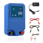 Cl�ture �lectrique 1, 5j / 12v pour une port�e de 2 � 15 km, pour chiens, chats, poules, chevaux, b?ufs, ...