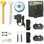 [jamais utilis�] cl�ture �lectrique pour chien avec 2 colliers - colliers anti - fugue pour un dressage ...