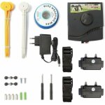 Cl�ture �lectrique pour chien avec 2 colliers - colliers anti - fugue pour un dressage efficace
