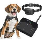 Clture lectrique sans fil 2 en 1 pour chien, systme de confinement des limites des animaux domestiques ...