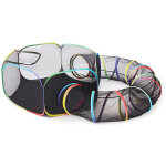 Cl�ture ext�rieure pour chats d'int�rieur, tente ext�rieure portable avec tunnel pour animaux de compagnie ...