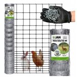 Cl�ture en grillage forestier 160 / 20 / 15 m, 25 m, r�sistante et dense, id�ale pour les poules et les ...