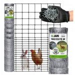 Cl�ture en grillage forestier 160 / 23 / 15 m, 25 m, r�sistante et dense, id�ale pour les poules et les ...