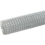 Cl�ture?grillage pour voli�re acier galvanis� 10x0, 5 m argent� cfw15516