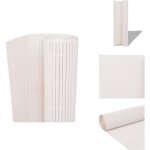 Clôture de jardin double face 90 x 500 cm blanc - clôture de jardin - clôture pvc - clôture blanche - ... Clôture de jardin double face 90 x 500 cm blanc - clôture de jardin - clôture pvc - clôture blanche - ...