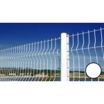 Cloture&jardin - grillage rigide blanc - jardimalin - fil 4mm - 1, 93 mètre Cloture&jardin - grillage rigide blanc - jardimalin - fil 4mm - 1, 93 mètre