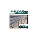 Cloture&jardin - kit occultation composite gris clair 30m - jardipremium - 1, 53m