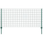 Cl�ture de jardin ou terrasse en acier et en pvc r�sistants aux verts taille : 20x1. 5m / 100x100mm
