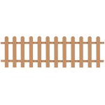 Avimac - clture  piquets wpc 200x60 cm