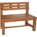 Clp - banc en teck augusta teck 120 cm