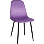 Chaise de cuisine napier rembourré violet, velours Chaise de cuisine napier rembourré violet, velours