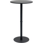 Clp - table haute hereford ronde noir / noir 60 cm
