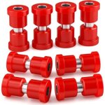 Club car ds front & rear leaf spring bushing kit, golf cart leaf spring polyurethane bushing and sleeves ...