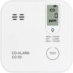 Co50 dtecteur de monoxyde de carbone autonomie 10 ans, avec capteur interne  pile(s) gaz dtect monoxyde ...