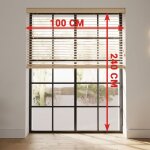 Cocoon stores v�nitiens int�rieurs bambou (bois, 100 x 240 cm)