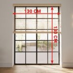 Cocoon stores vnitiens intrieurs bambou (bois, 130 x 130 cm)